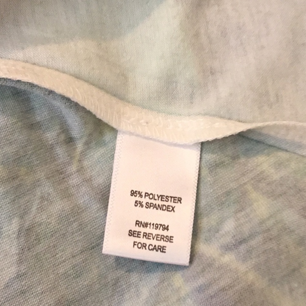 NWOT ONE WORLD Cream DUBAI V-Neck High Low Tunic Top - Picture 15 of 16
